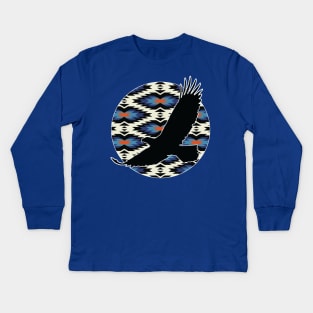 Flying Eagle - 6 Kids Long Sleeve T-Shirt